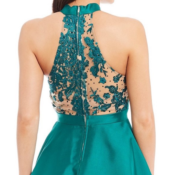 Emerald Homecoming Dress - Picture 7 of 7